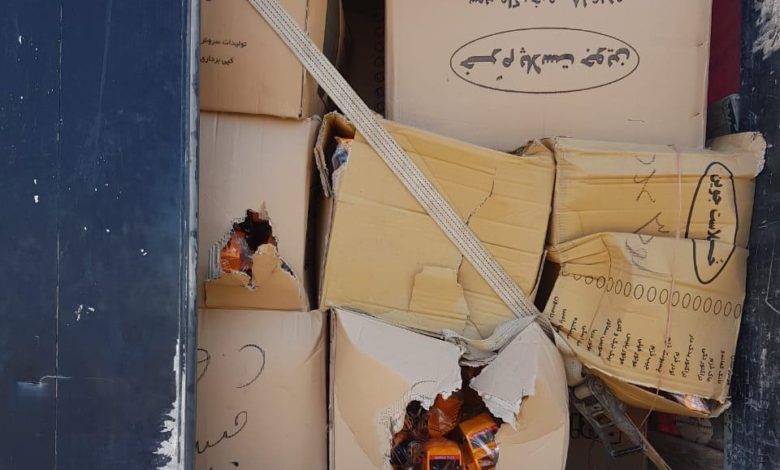 ضبط بضاعة مخالفة وإعادة مواد لإصابتها بالعفن في منفذي زرباطية وطريبيل 1 01A789B0 0BC1 427B 89EE DBD816625E2B