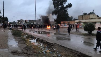 دهسته عجلات مكافحة الشغب.. مصرع متظاهر في واسط 5 0FE6E649 A4E7 4928 BA30 5714EB98EB0F