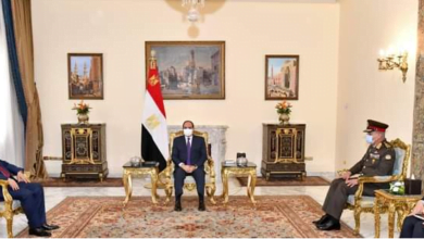 السيسي لوزير الدفاع: مصر حريصة على التعاون مع العراق بالمجالات كافة 2 46F26797 E7A5 460C 8E1D 95F5786559C5