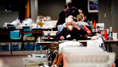 الانتخابات الأمريكية .. نيفادا توقف فرز الاصوات حتى الغد 5 61 153018 us election nevada counting votes until tomorrow 700x400