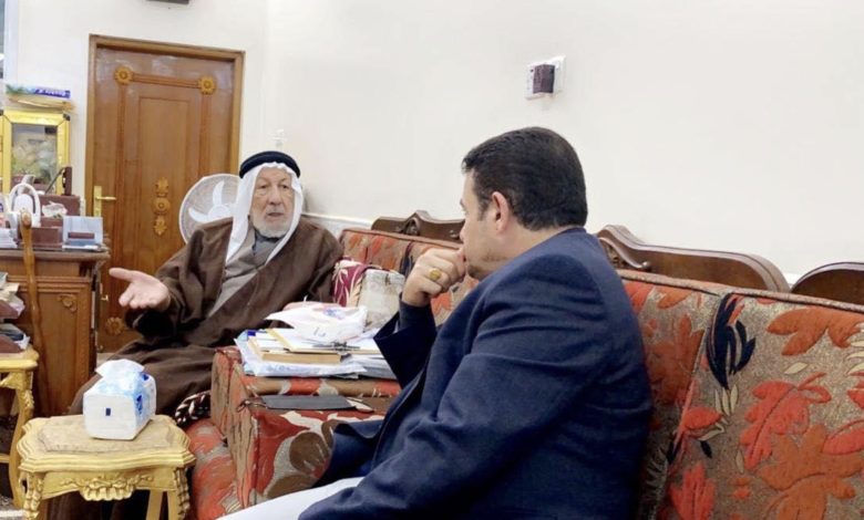 الاعرجي يلتقي معتمد المرجع السيستاني في ذي قار 1 C40622C2 8854 4DBF 90DB B1BE22C3DCA8