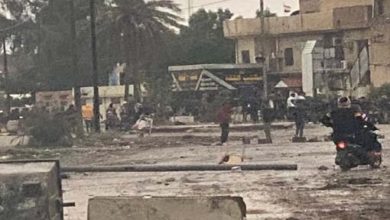 تفريق تظاهرة في البصرة واصابة متظاهر في الكوت 2 E302A73C 9895 4465 BFA3 F0EC473683F1