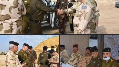 قائد شرطة صلاح الدين يزور جوال قيادة القوات البرية 2 Screenshot ٢٠٢٠١١١٠ ٢١٤٣٢٤ Facebook