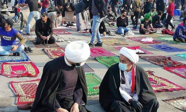 اقامة صلاة انصار التيار الصدري في الناصرية وسط اجراءات امنية مشددة 1 18C89E25 0C1E 4C0E B734 43B1378E3FBF