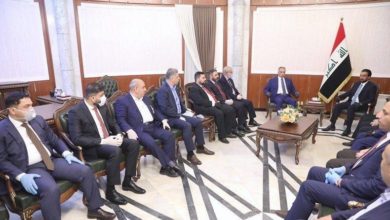 بحضور الكاظمي والحلبوسي والمالكي.. قادة الكتل السياسية تجتمع بالقصر الحكومي 2 32F27CC6 E462 4873 96ED B569B61EADDA