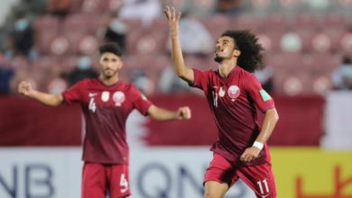 المنتخب القطري يكتسح ضيفه البنجالي 5 EoaYL0jXUAAT5 9 e1607106653676 620x330 1