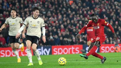 0 Liverpool FC v Manchester United Premier League
