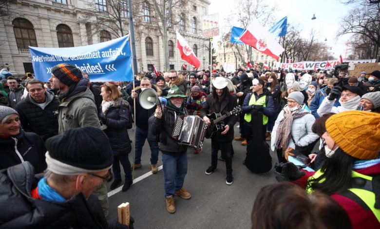 مظاهرات في النمسا ضد قيود كورونا 1 6016f5914c59b7753545e58e