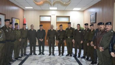 بمناسبة ترقية الضباط الى رتبة أعلى ضمن جدول كانون 2021 2 FB IMG 1610010694086