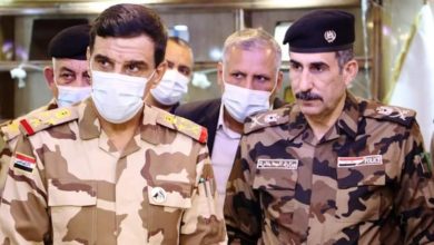 مدير شرطة النجف الأشرف يستقبل رئيس أركان الجيش وقائد القوات البرية وقائد عمليات كربلاء 2 FB IMG 1610877999823