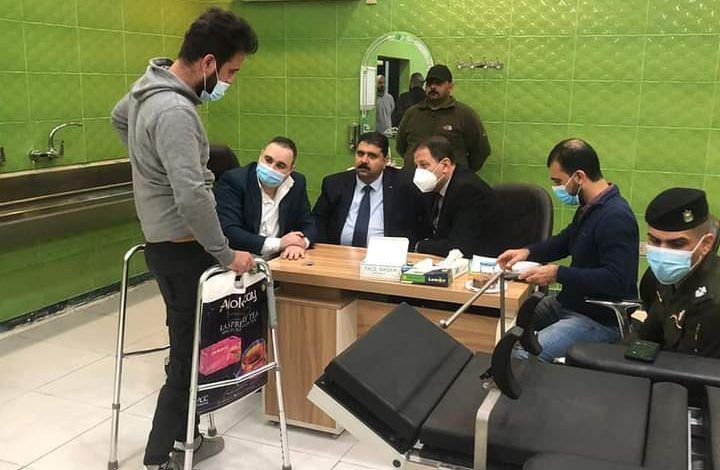 اللجنة المشتركة بين وزارتي الداخلية والصحة تباشر عملها في فحص جرحى الداخلية 1 FB IMG 1611142341793