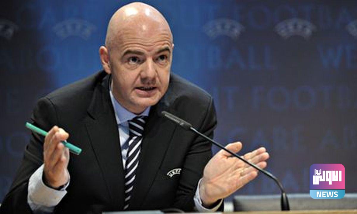 FIFA president Gianni Infantino