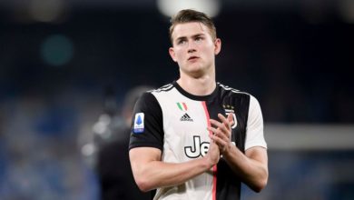 يوفنتوس يُعلن إصابة دي ليخت بفيروس كورونا 3 GettyImages x 133