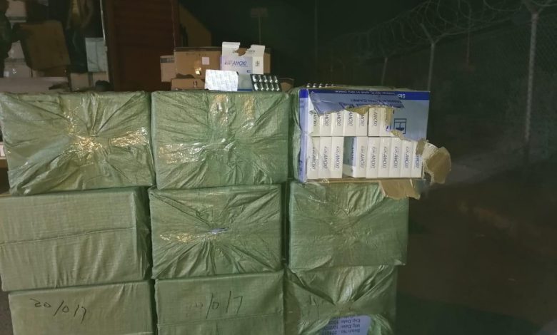 المنافذ: تحبط محاولة تهريب ادوية بشرية في ميناء ام قصر 1 IMG 20210127 WA0074