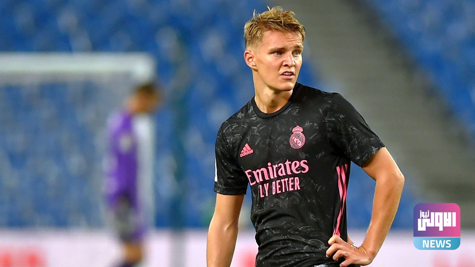 odegaard real sociedad real madrid