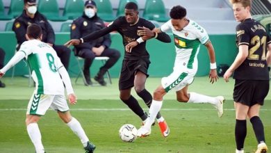 برشلونة يفوزعلى مضيفه إلتشي بهدفين نظيفين 20 photo 2021 01 24 20 31 24