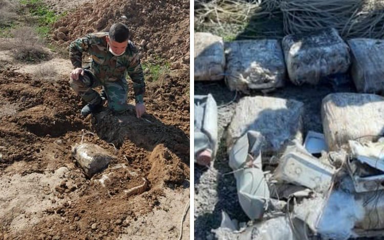 مديرية مكافحة المتفجرات تعالج (20) عبوة ناسفة محلية الصنع في محافظة كركوك 1 195FEF5E E1D8 4CA4 9A71 512670754C08