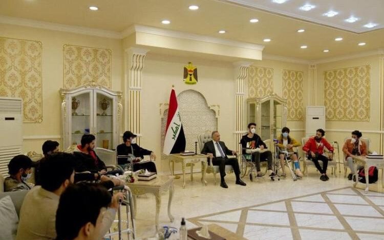 الكاظمي يؤكد التزام الحكومة بمعالجة الجرحى من المتظاهرين والقوى الامنية والحشد الشعبي والعشائري 1 19E61761 CCA1 4A72 91DA F345CFBFDF55