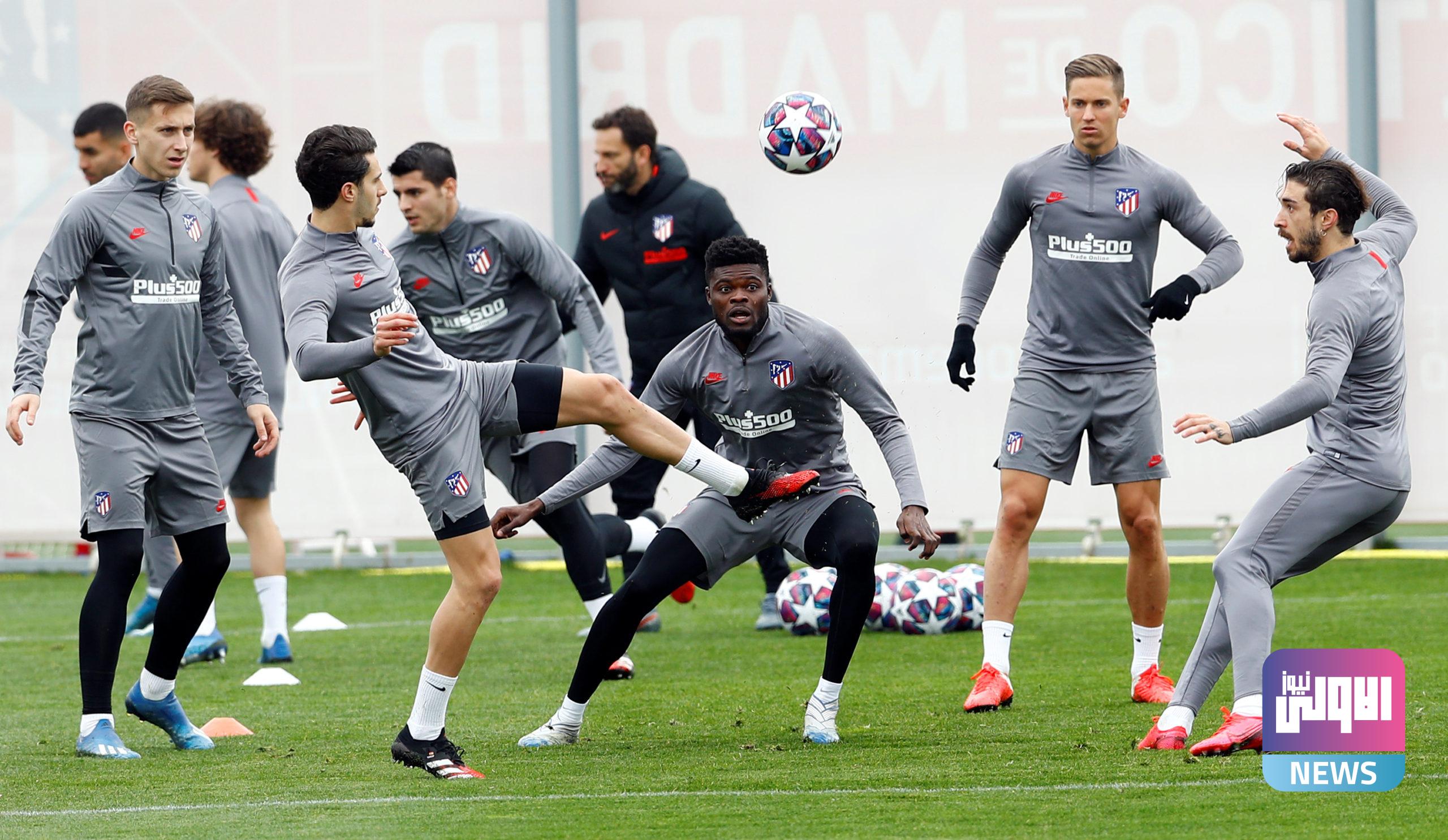 الغاء المعسكر التدريبي لأتلتيكو مدريد في انتظار نتائج اختبار فيروس كورونا 1 2097821 تدريبات أتلتيكو مدريد scaled