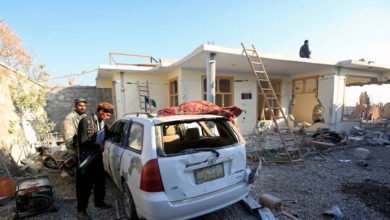 مقتل خمسة من رجال الشرطة بانفجار شرق أفغانستان 4 60276e90423604621d5814c4