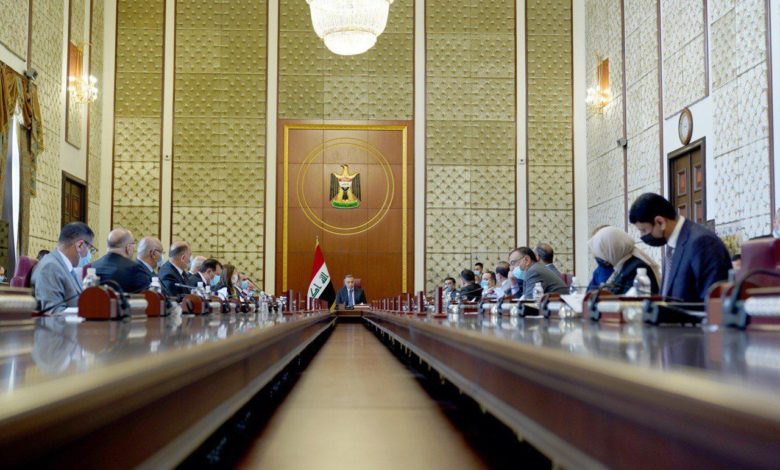 مجلس الوزراء يعقد جلسته الاعتيادية برئاسة الكاظمي 1 8A41A794 81FE 4E71 9D40 A4B2F9DF63BC