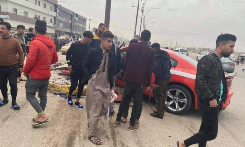 مصرع وأصابة 4 أشخاص بحادث سير ناجم عن أنحراف المركبة واصطدامها بعمود أنارة 1 A978AF50 A4C7 4A09 8F38 BDA0F012D256