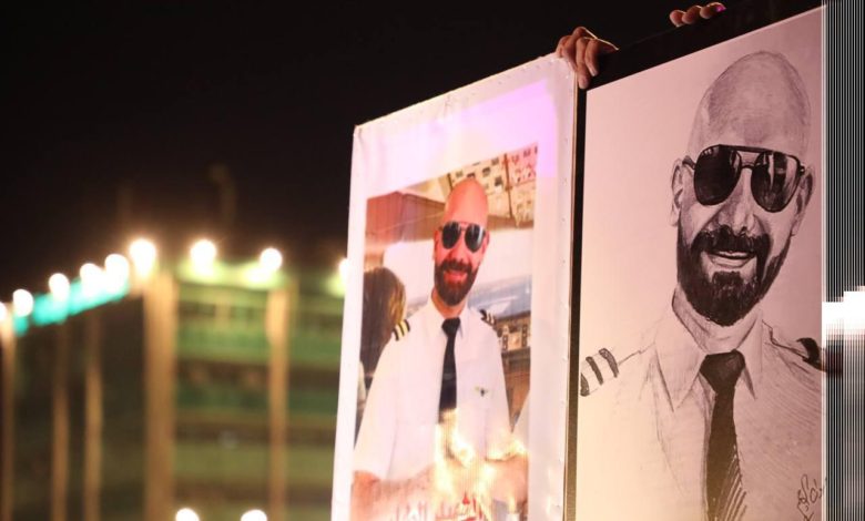 وصول جثمان الطيار المتدرب عمار ابراهيم من اليونان إلى ارض الوطن (صور) 11 IMG 20210211 WA0124