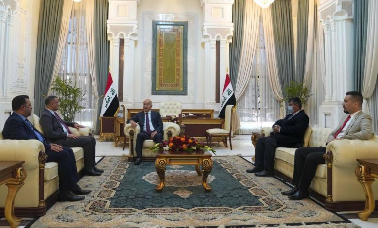 خلال استقباله محافظ واسط.. رئيس الجمهورية يؤكد ضرورة النهوض بواقع المدينة وتوفير فرص عمل لشبابها 1 IMG 20210214 WA0079