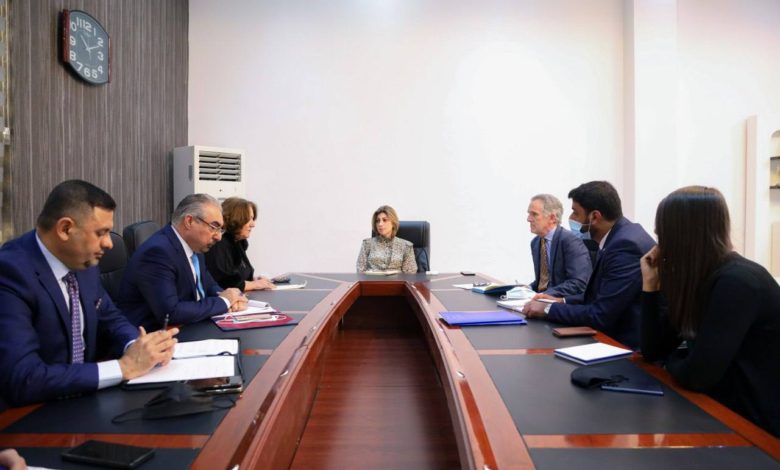 وزيرة الهجرة تبحث مع رئيس بعثة المنظمة الدولية للهجرة حسم مصير نازحي مخيم "الجدعة الخامس" 1 IMG 20210218 WA0072