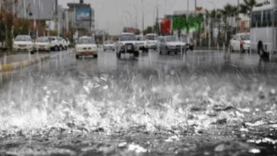 الناصرية تسجل أعلى معدل لتساقط الامطار منذ سنوات خلال الـ 24 ساعة الماضية 3 امطار