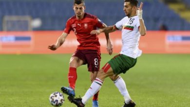 تصفيات كأس العالم..سويسرا تفوز على بلغاريا بثلاثية 4 1129277