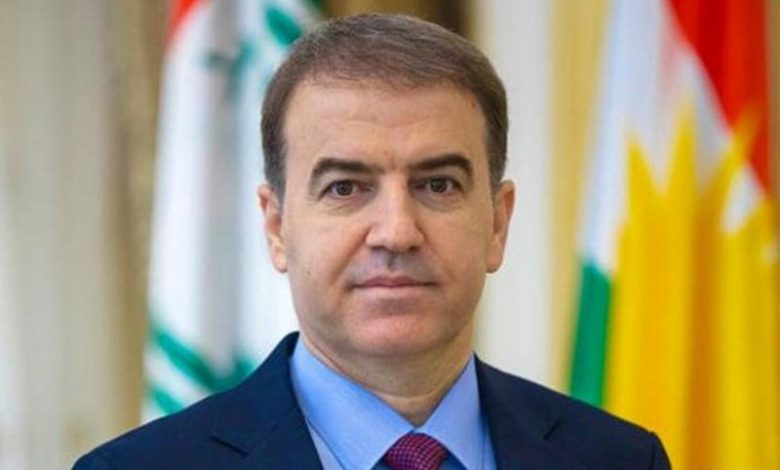 نائب رئيس برلمان اقليم كردستان يعلن اصابته بفيروس كورونا 1 3B06D446 2078 43C0 BDC3 FF655EBF9B16