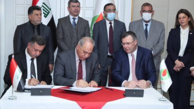 وزارة النفط تعلن توقيع اتفاقية شركة توتال الفرنسية 3 3CD2F067 D732 4F2E BCBF 6E6E517C39EF