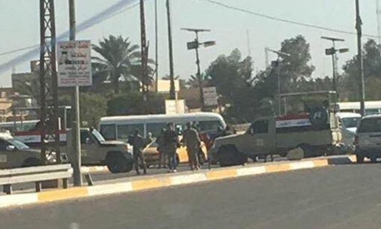 إغلاق "جسر الطابقين" وسط العاصمة بغداد من قبل القوات الأمنية. 1 93870838 F720 4D66 91A7 528D6B9F183A