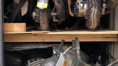 المنافذ تحبط محاولة تهريب حاويات تحتوي على دراجات لا يسمح باستيرادها 4 A70E76F0 D3E0 44BB 9E14 7EC981C5D636