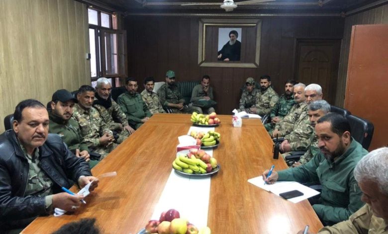 فوج المهمات الخاصة بالحشد يعقد اجتماعآ من محور كركوك وشرق دجلة 1 CC1C2766 5AF8 4C15 ABE5 2D0C6F8F0301