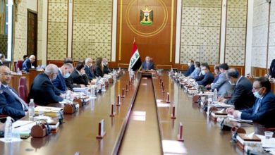 مجلس الوزراء يعقد جلسته الاعتيادية برئاسة الكاظمي 4 D956D15F 79D4 4DE8 994A 6F41841F7DD8