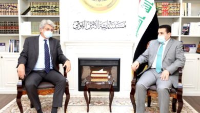 الأعرجي للسفير الفرنسي: لا نريد جعل العراق ساحة صراع 2 F15EEBB2 FD42 4AF9 94B1 7761A7B6EF12