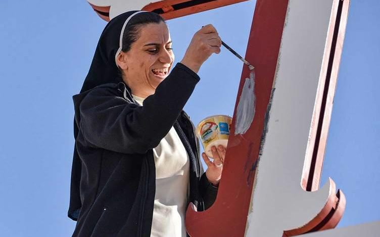 رغم الوباء الاستعدادت لاستقبال بابا الفاتيكان ما زالت جارية في العراق 1 IMG 20210302 WA0095