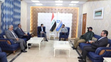 الاعرجي التقي الونان وبحث معه دور الاعلام في ترسيخ السلم المجتمعي 5 IMG 20210304 WA0092