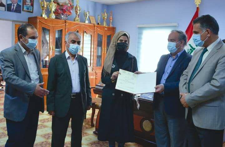 طالبتان من ميسان تكتشفان اخطاءً في كتب طبية منهجية عالمية 5 IMG 20210310 WA0082