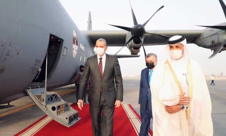وزير الداخلية عثمان الغانمي يصل الى قطر 1 IMG 20210313 WA0028