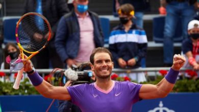 نادال يتفوز على كارينيو ويلاقي تسيتسيباس في نهائي برشلونة 13 1163335