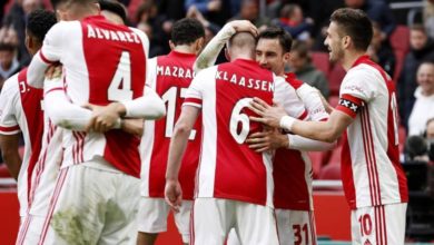 أياكس يتوج نظرياً بلقب الدوري الهولندي 3 1164485