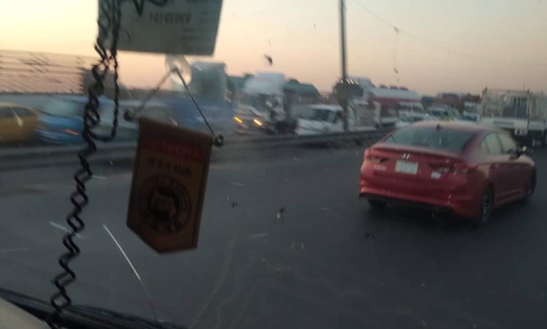 زخم مروري في العاصمة بغداد وحادث مروري في الدورة يشل حركة السير (صور) 5 117ED912 4225 4AA1 B4E7 FCE313B4AC12