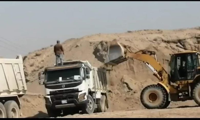 ضمن مشروع "نهضة بغداد" الشركة العامة الانشائية تجهز امانة بغداد بالحصى والرمل 1 274E12B3 BF5E 4BA2 814C DAC0568CDDFC