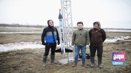 طلاب جامعة سامارا يختبرون صاروخا تجريبيا 1 606d4e8f42360423591c2903