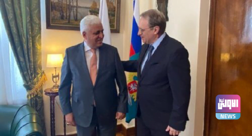 الفياض يلتقي بوغدانوف في موسكو ويبحث معه علاقات العراق وروسيا 1 6181B9E0 7A9D 41E9 BB2A 406BFC4F9D01