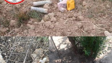 ضبط وكر للإرهابيين في أحد بساتين ديالى 6 9AA90557 9F9C 43BC B626 CC2589A3FB98