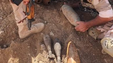 العثور على كدس للعتاد من مخلفات داعش الأرهابي (صور) 2 FB IMG 1617466971429 2